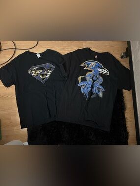 Set of Baltimore Ravens T-Shirts. Size XL.